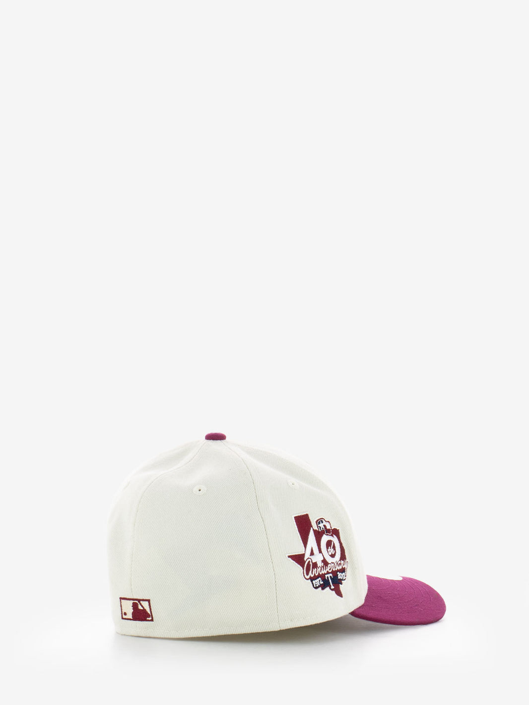 Pin 59Fifty LP Texranco Ivory / Red