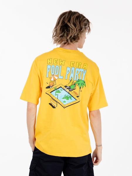 T-shirt lifestyle med yellow