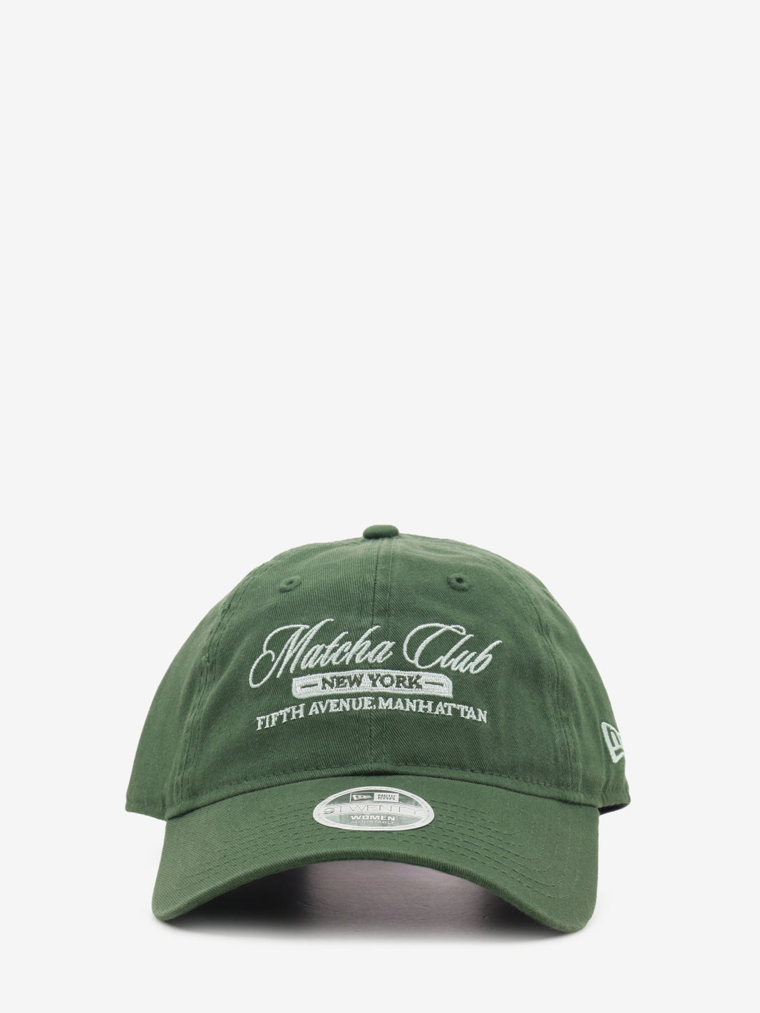 Wmns Matcha slogan 9Twenty dark green