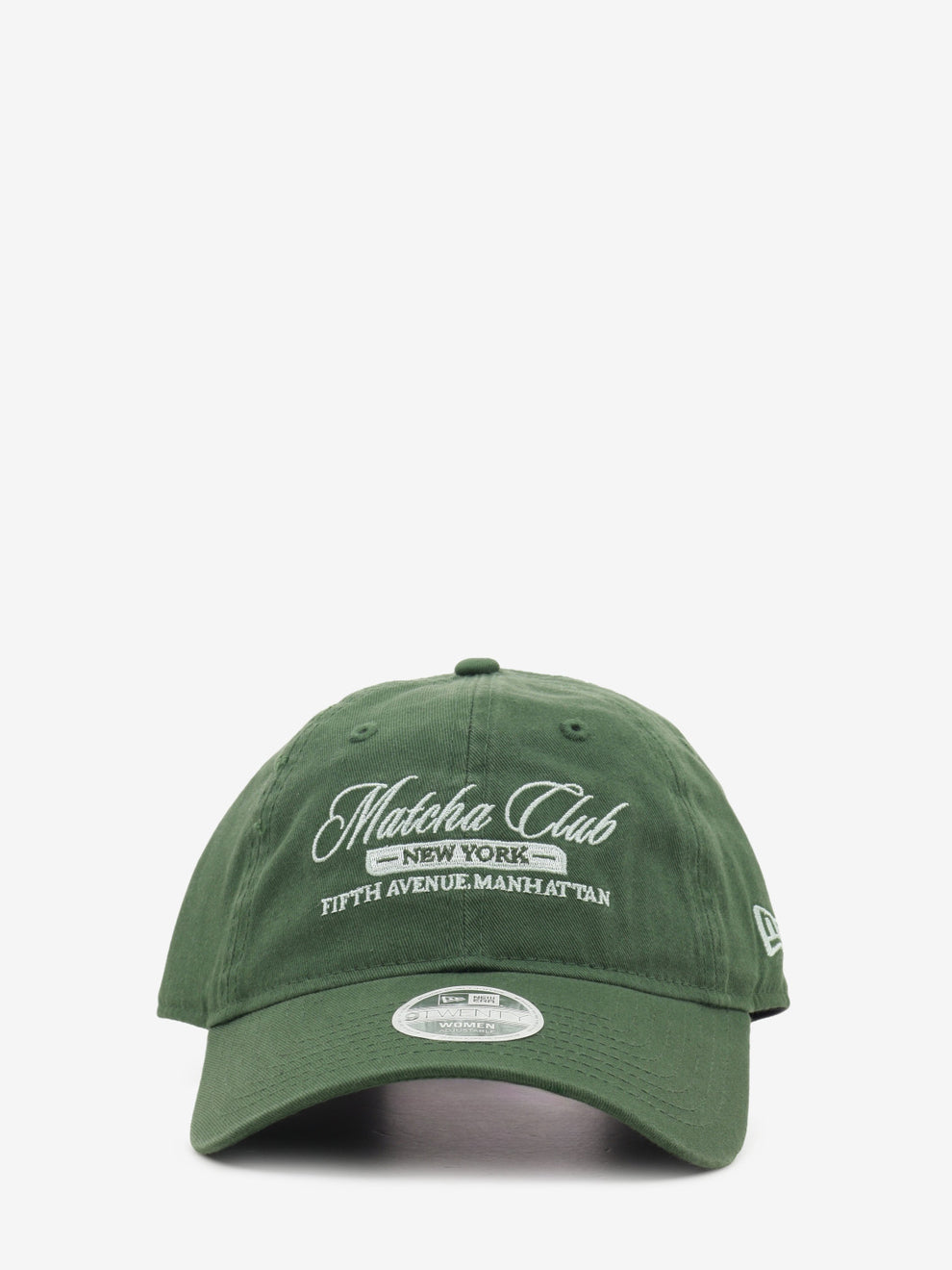 Wmns Matcha slogan 9Twenty dark green