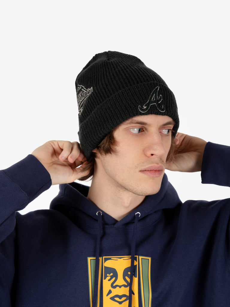 NEW ERA - WS Patch beanie dark green