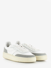 Sneakers leather white / grey