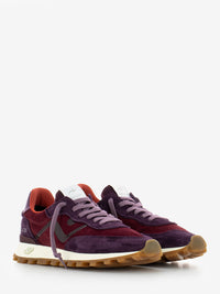 Veloce Deluxe Burgundy Suede Sneakers