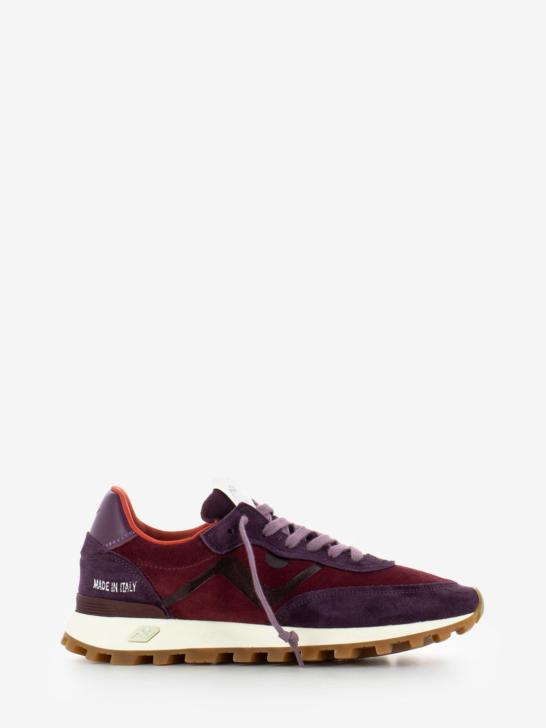 Veloce Deluxe Burgundy Suede Sneakers