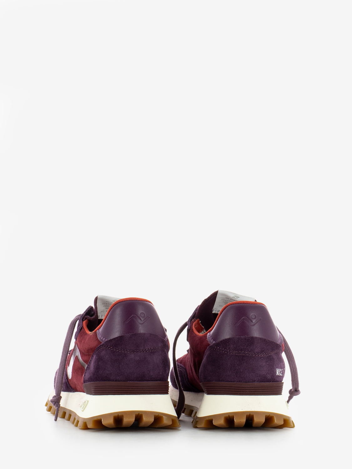 Sneakers in camoscio Veloce Deluxe bordeaux