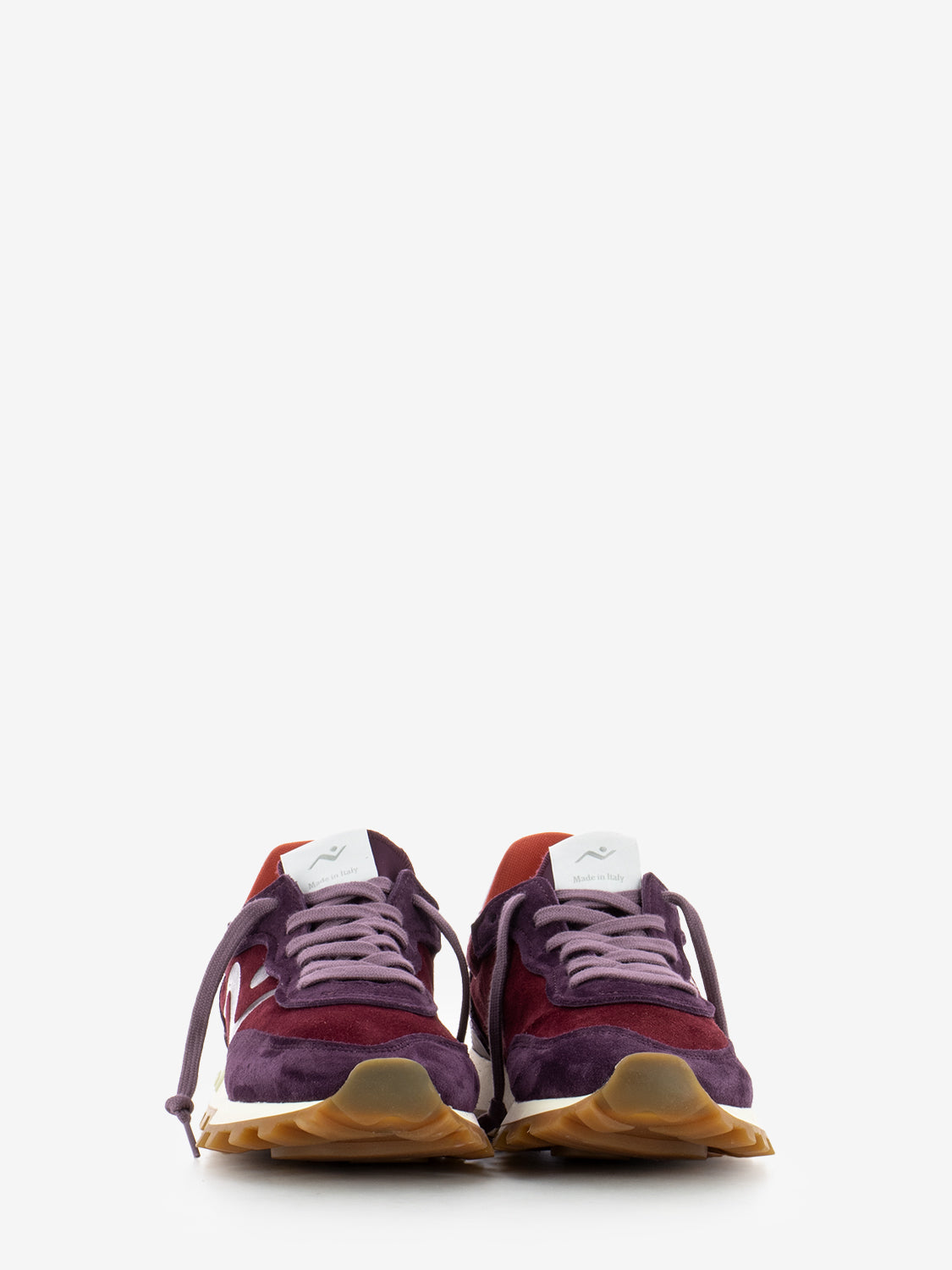 Sneakers in camoscio Veloce Deluxe bordeaux