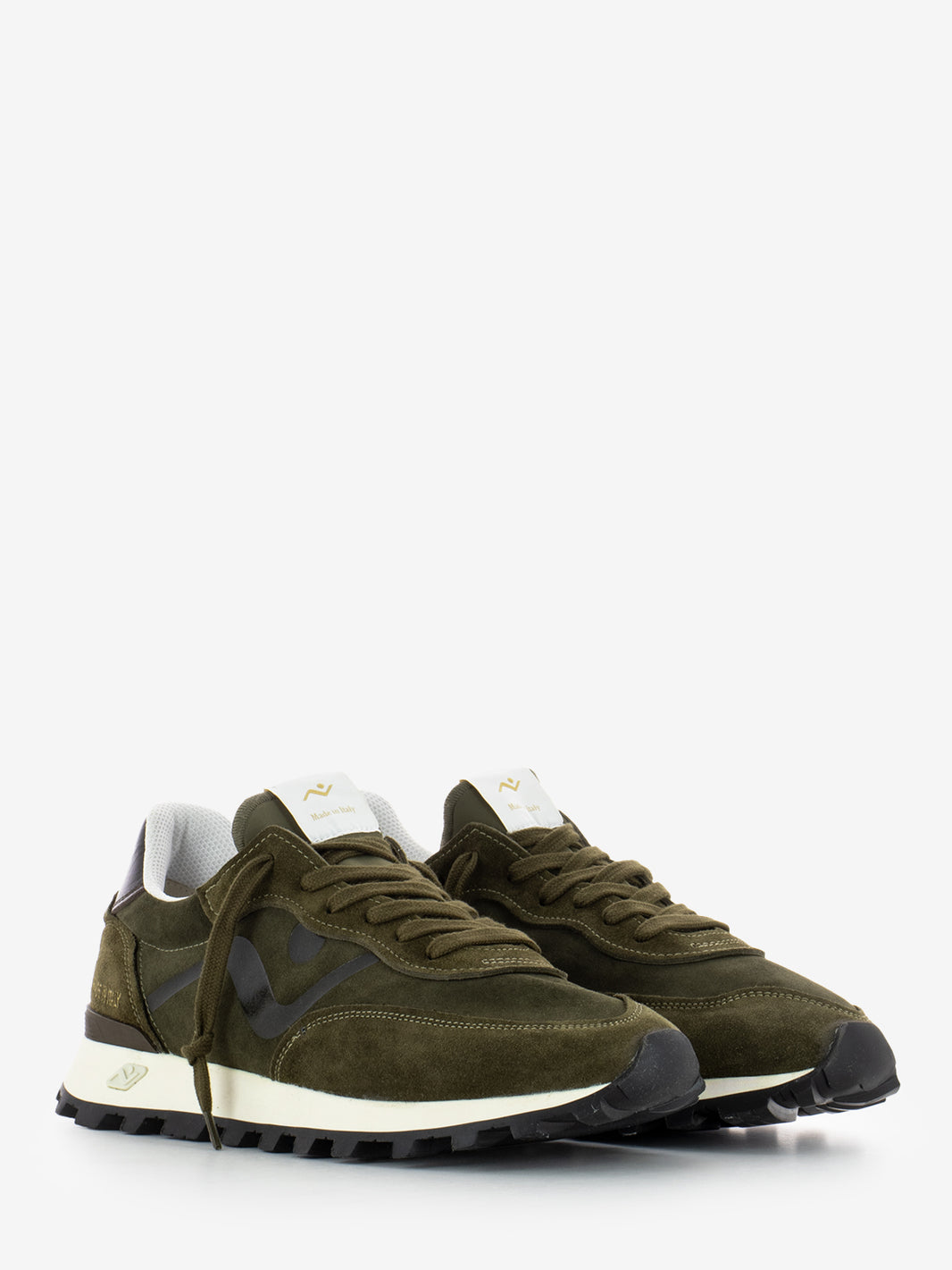 Sneakers Veloce Deluxe  hunter green / dark brown