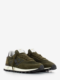 Veloce Deluxe hunter green / dark brown sneakers