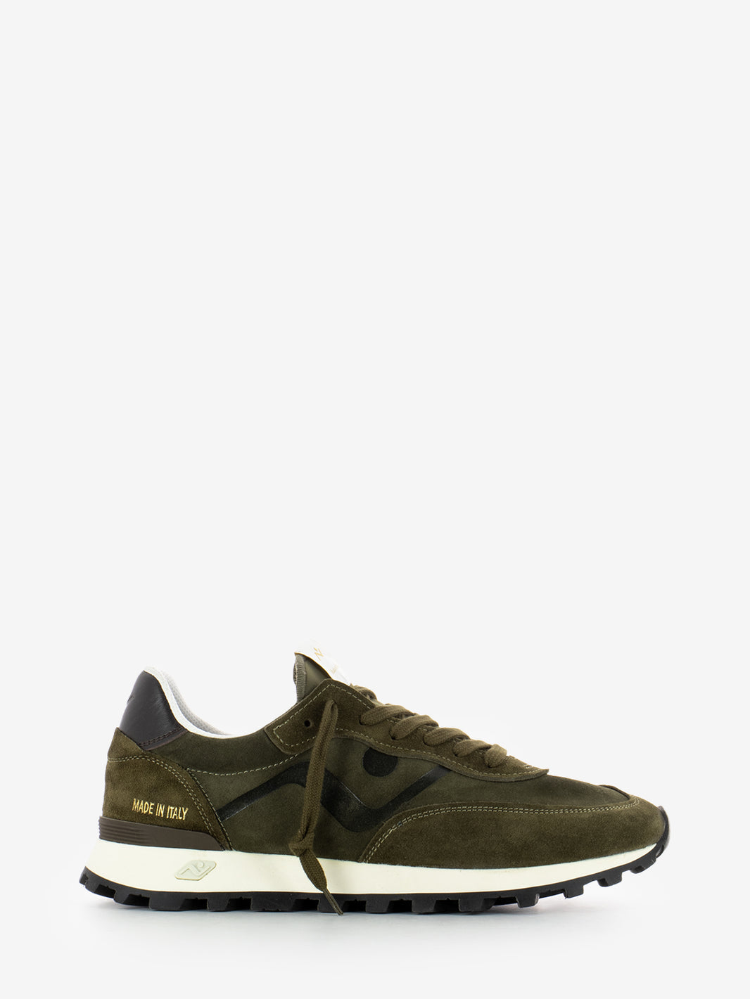 Sneakers Veloce Deluxe  hunter green / dark brown