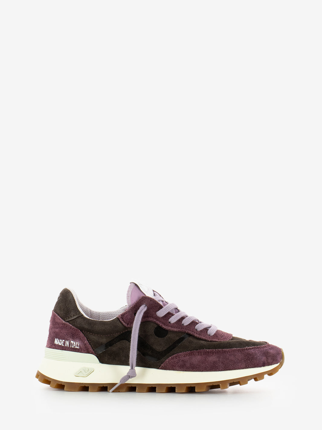 Veloce Sneakers in purple suede