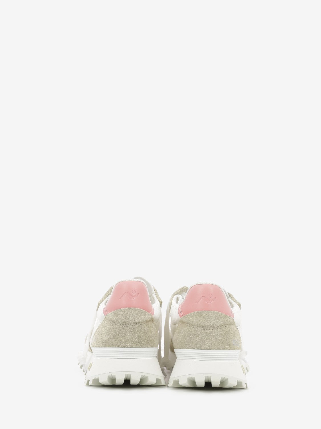 Sneakers Veloce water washed white / flamingo pink