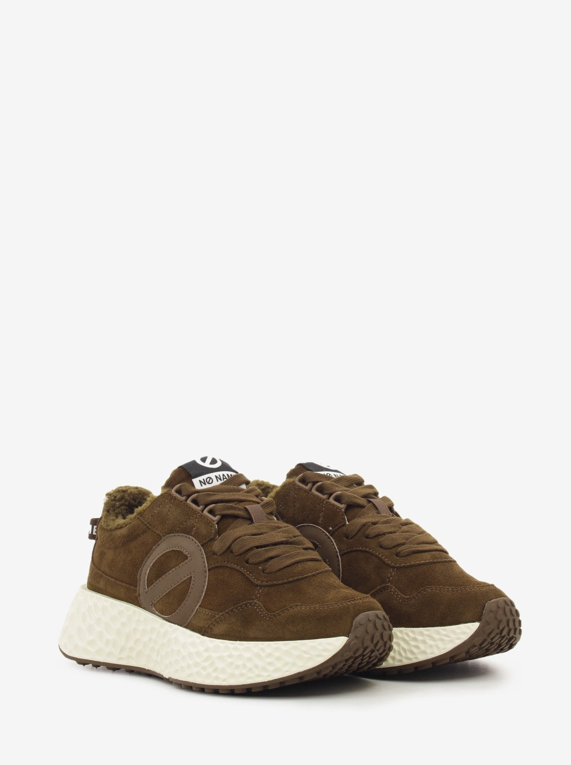 Carter Jogger in suede brown