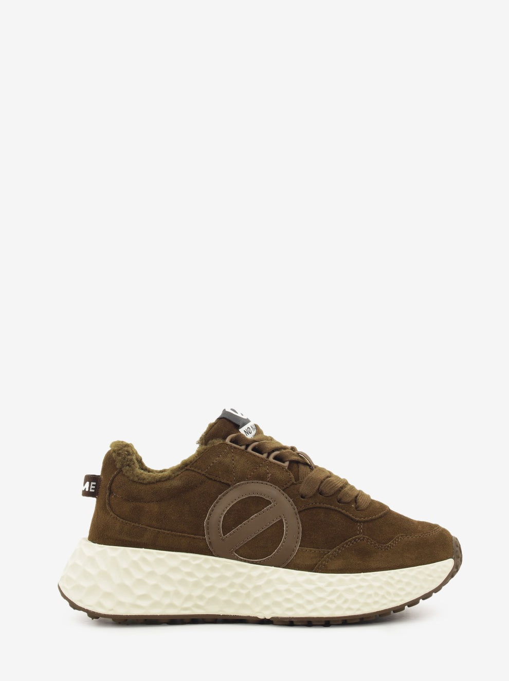 Carter Jogger in suede brown