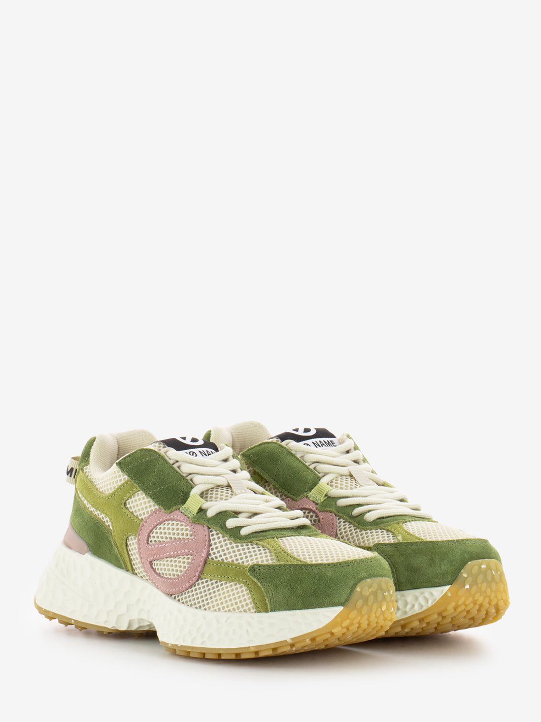 Carter W 2.0 runner ivoire / sauge / rose