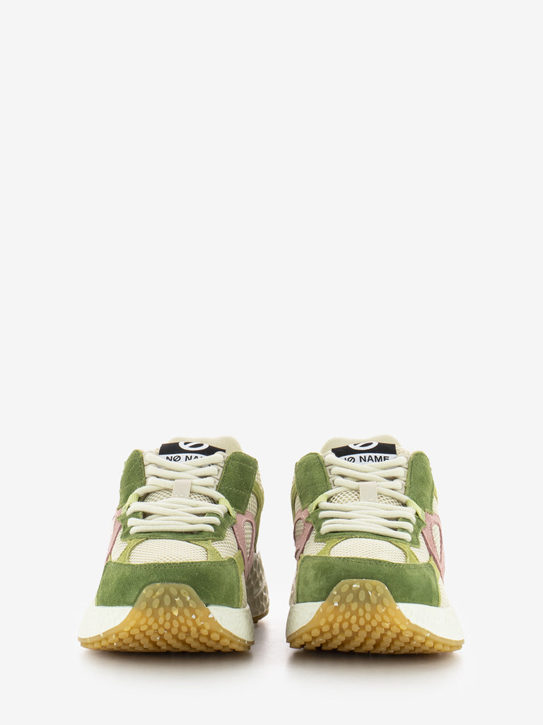 NO NAME - Carter W 2.0 runner ivoire / sauge / rose