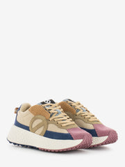 NO NAME - Sneakers Carter Runner Daddy beige / pink