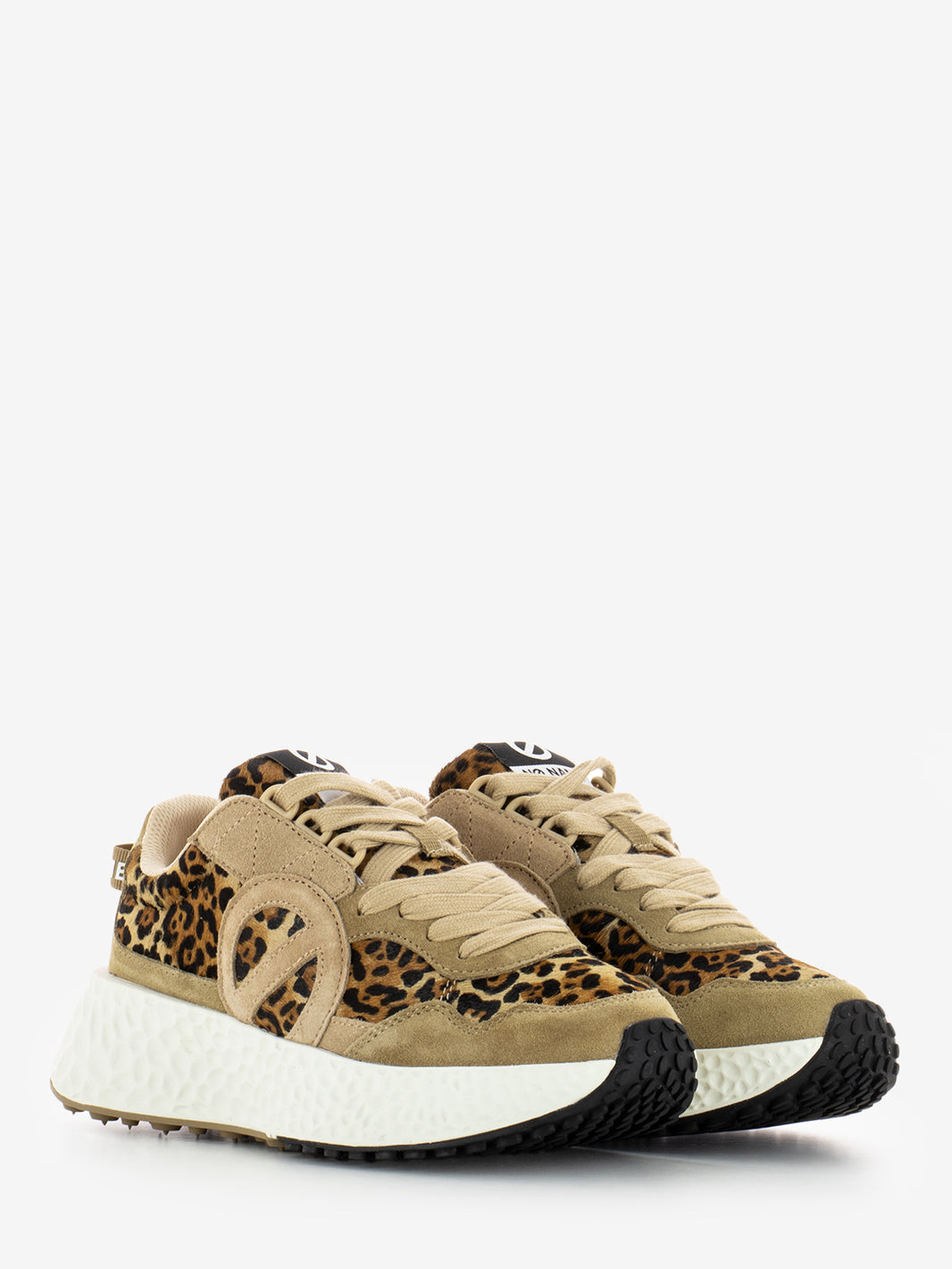 W Carter Jogger suede / pony / nuts