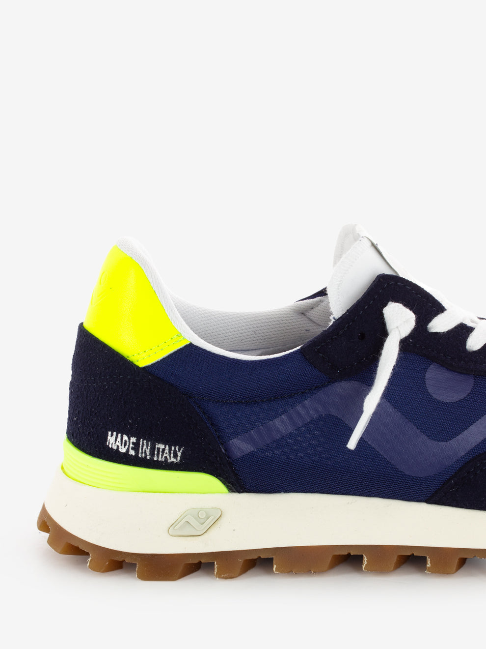 Sneakers Admiral blue / fluo yellow