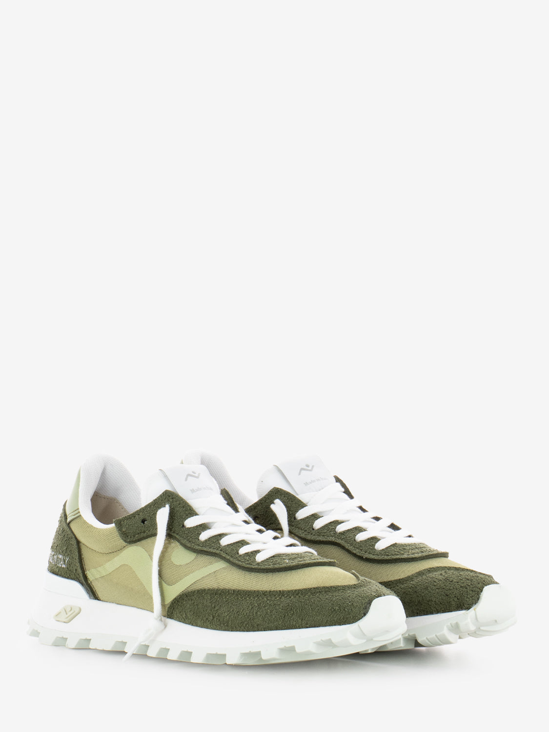 Veloce animal free Moss Green / Sage sneakers