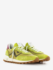 NOMAD SOCIETY - Sneakers Veloce water washed acid green / guacamole