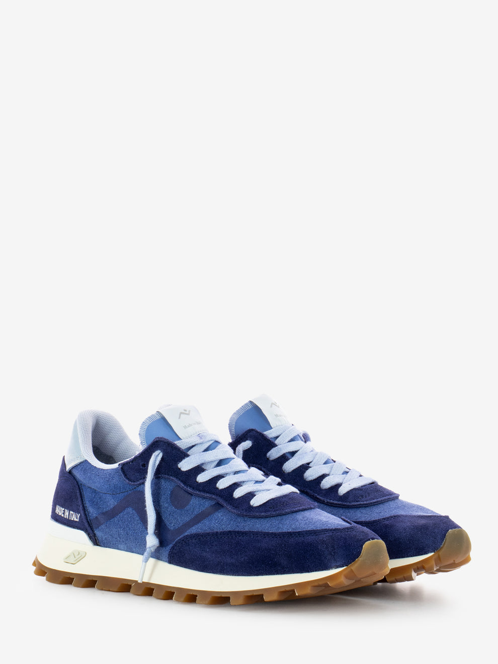 Quick water washed navy blue / denim
