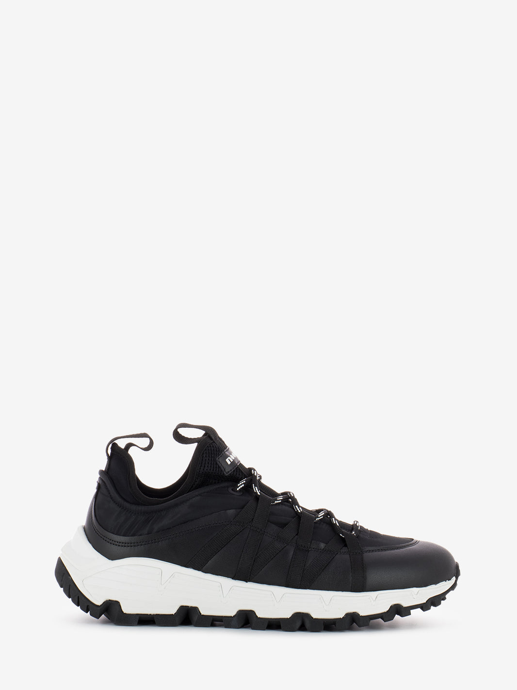 Black running sneakers