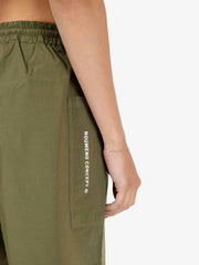 NOU-NOUMENO CONCEPT - Bermuda punto smock con coulisse verde