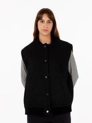 NOU-NOUMENO CONCEPT - Gilet peloso oversize