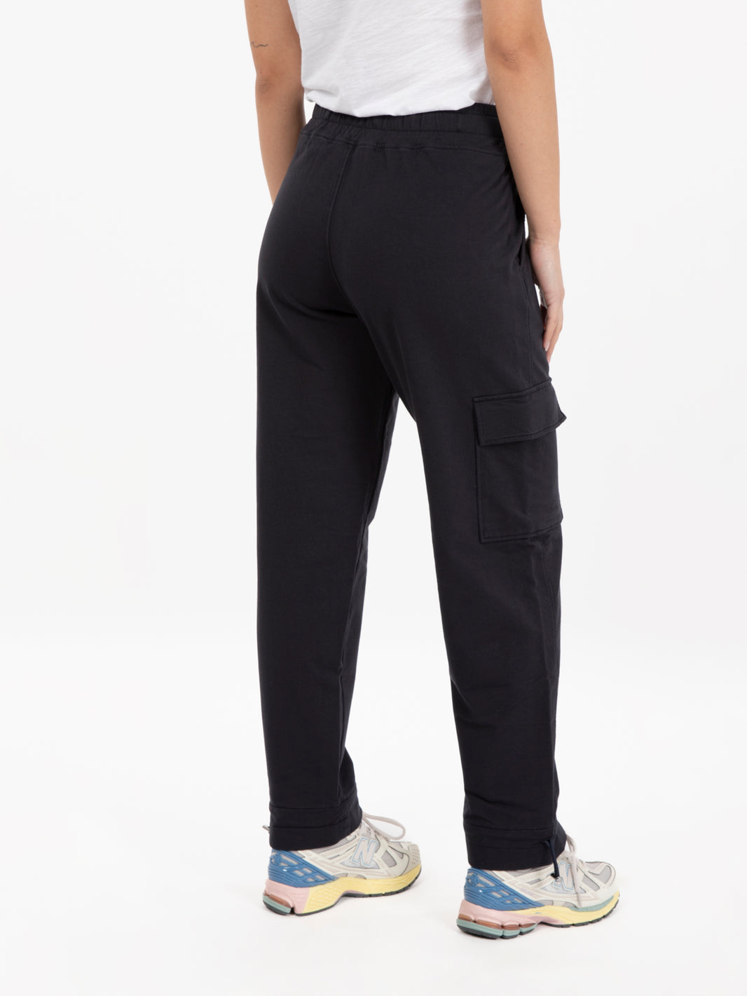 Pantaloni cargo con coulisse blue