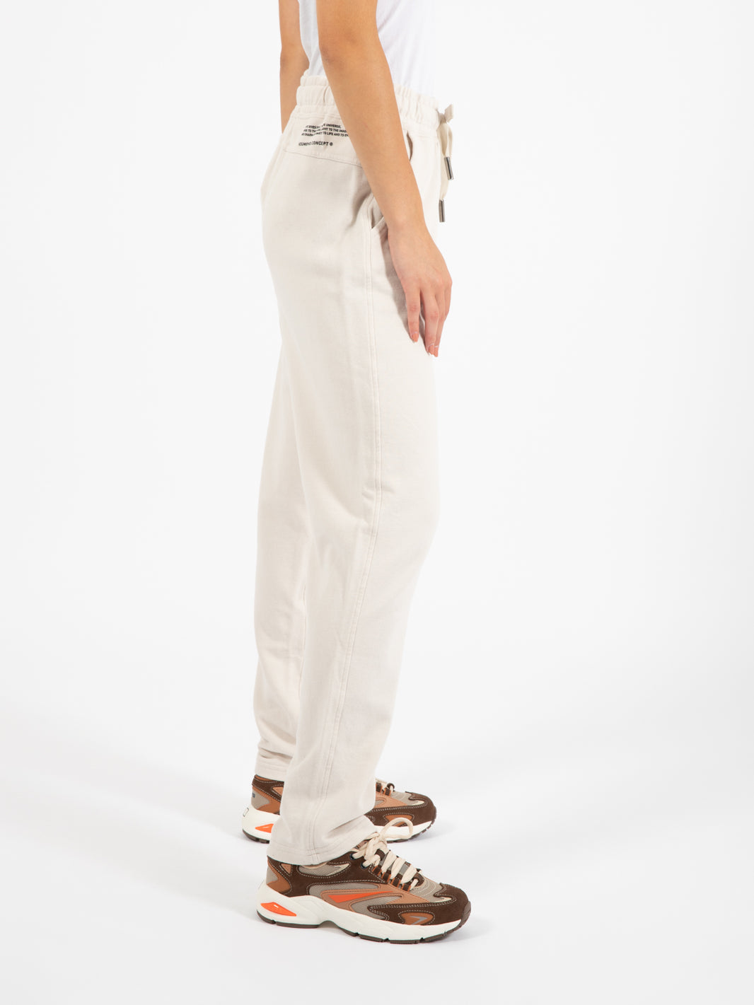 Pantalone con coulisse calce