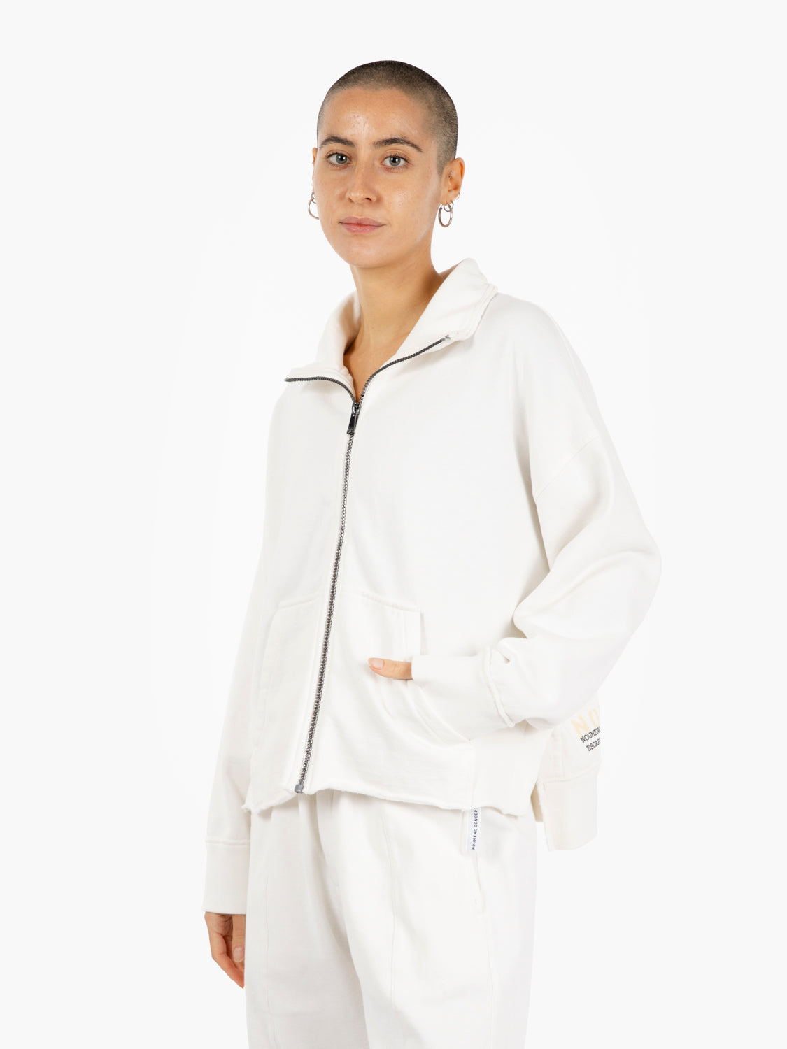 MILK ZIP SWEATSHIRT N-F226-15195_235