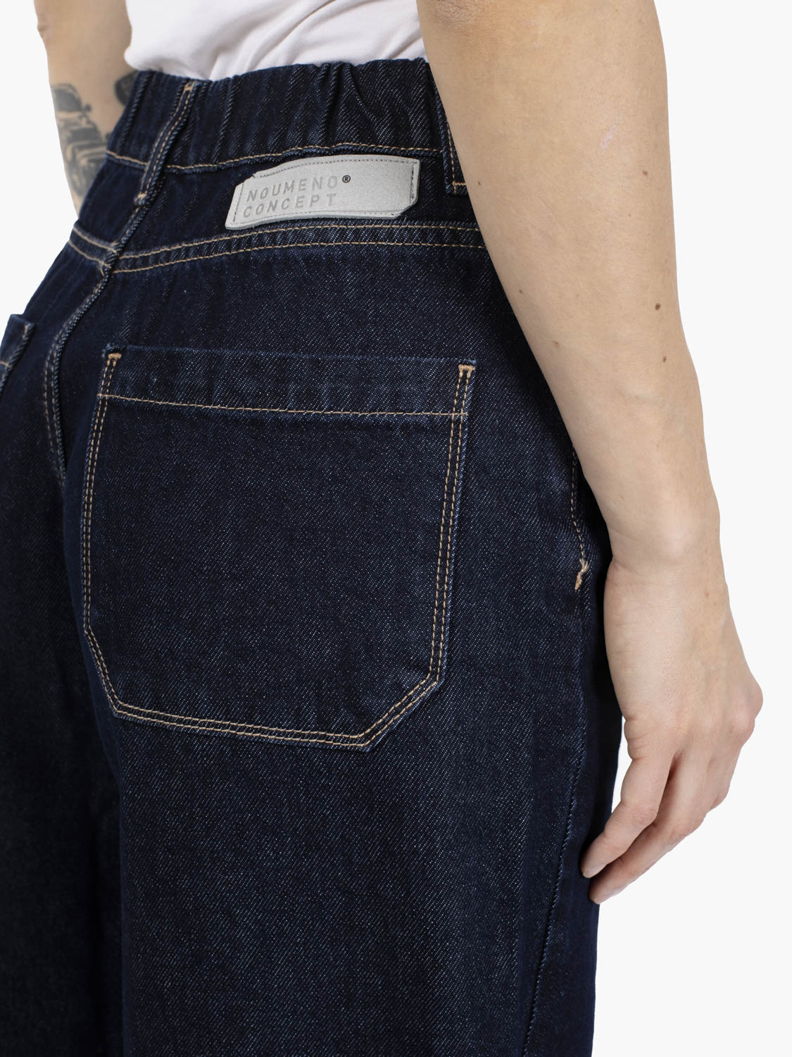 DEMIN-MOD.FLAIR LEG 5 POCKETS DARK BLUE N-DENIM112P-U148_063