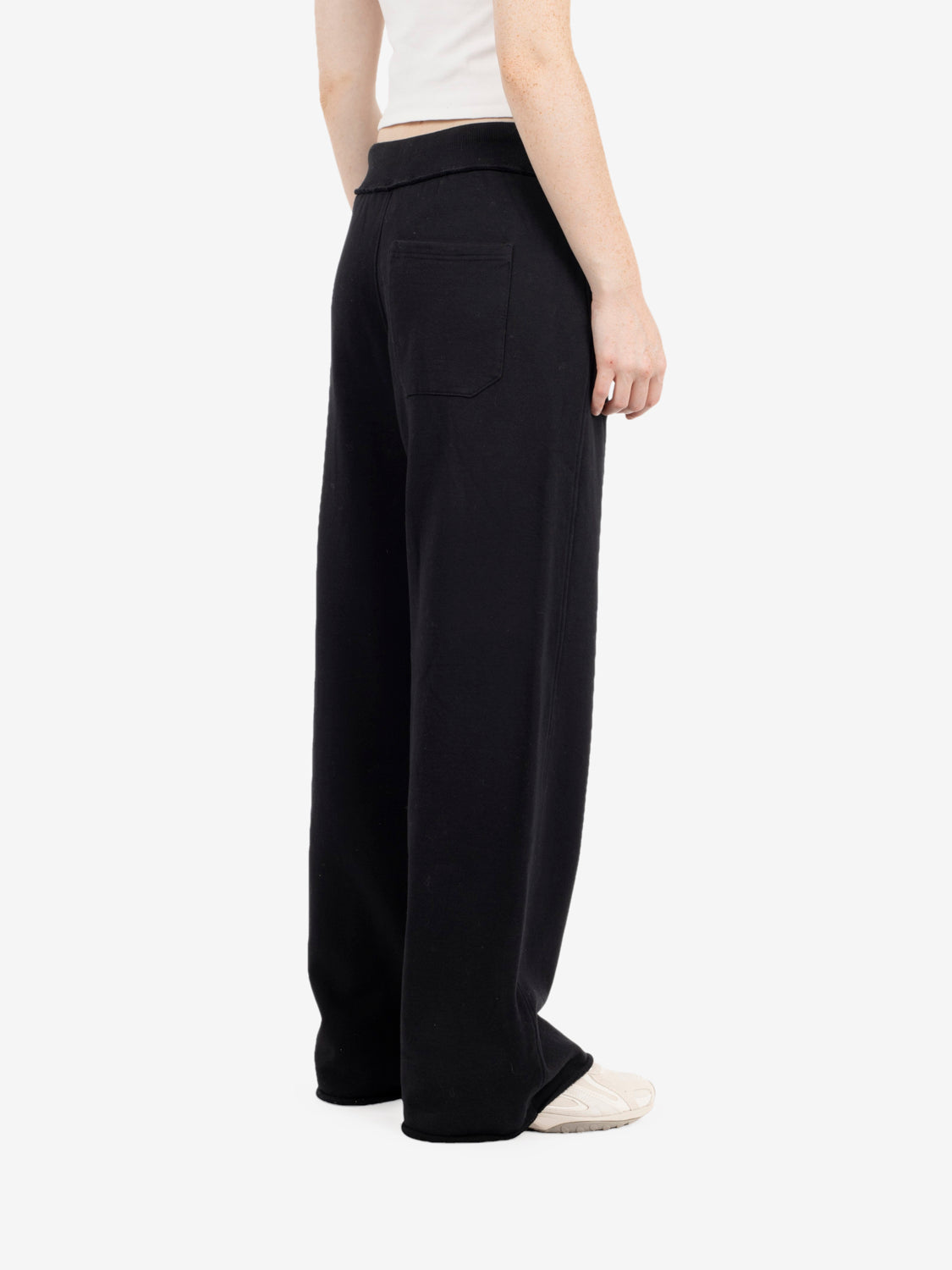 Joggers wide leg neri