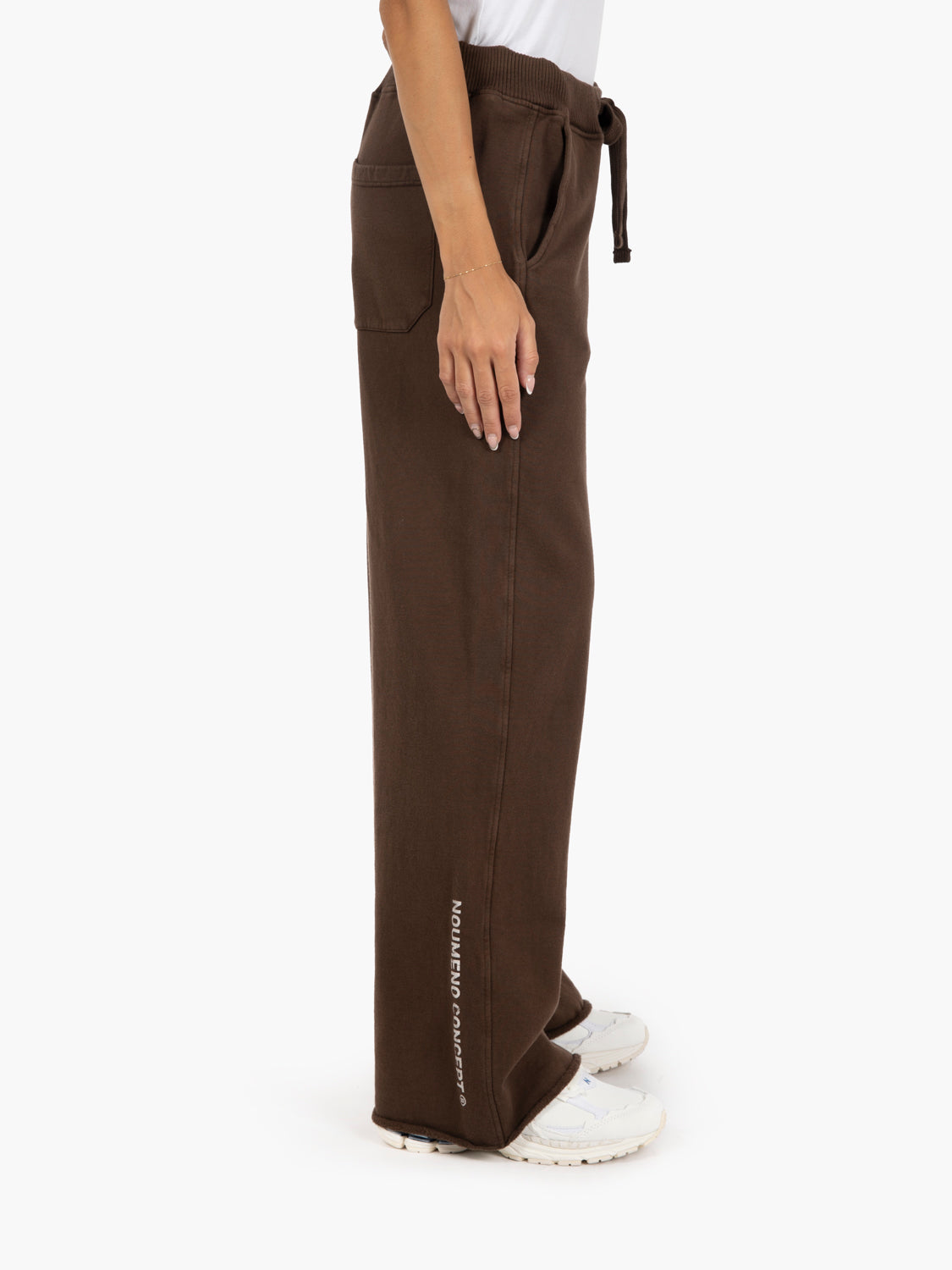 Cocoa palazzo trousers