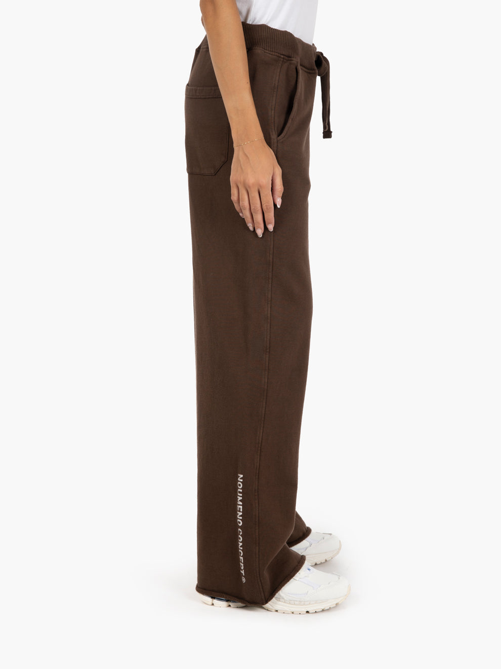 Cocoa palazzo trousers
