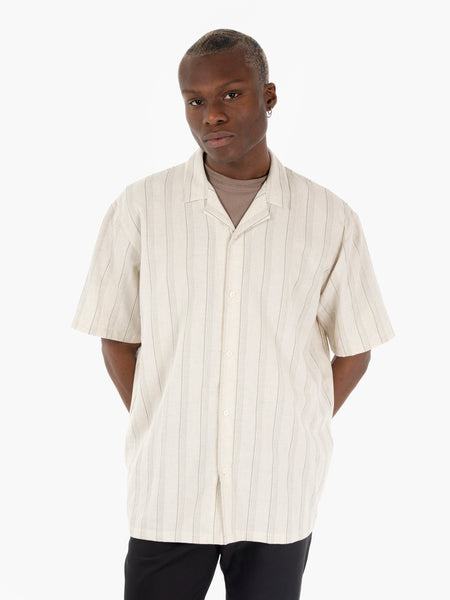 Camicia Orleans stripes green