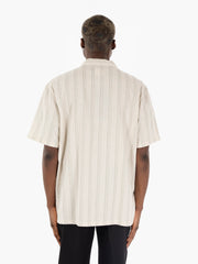 NOYOCO - Camicia Orleans stripes green