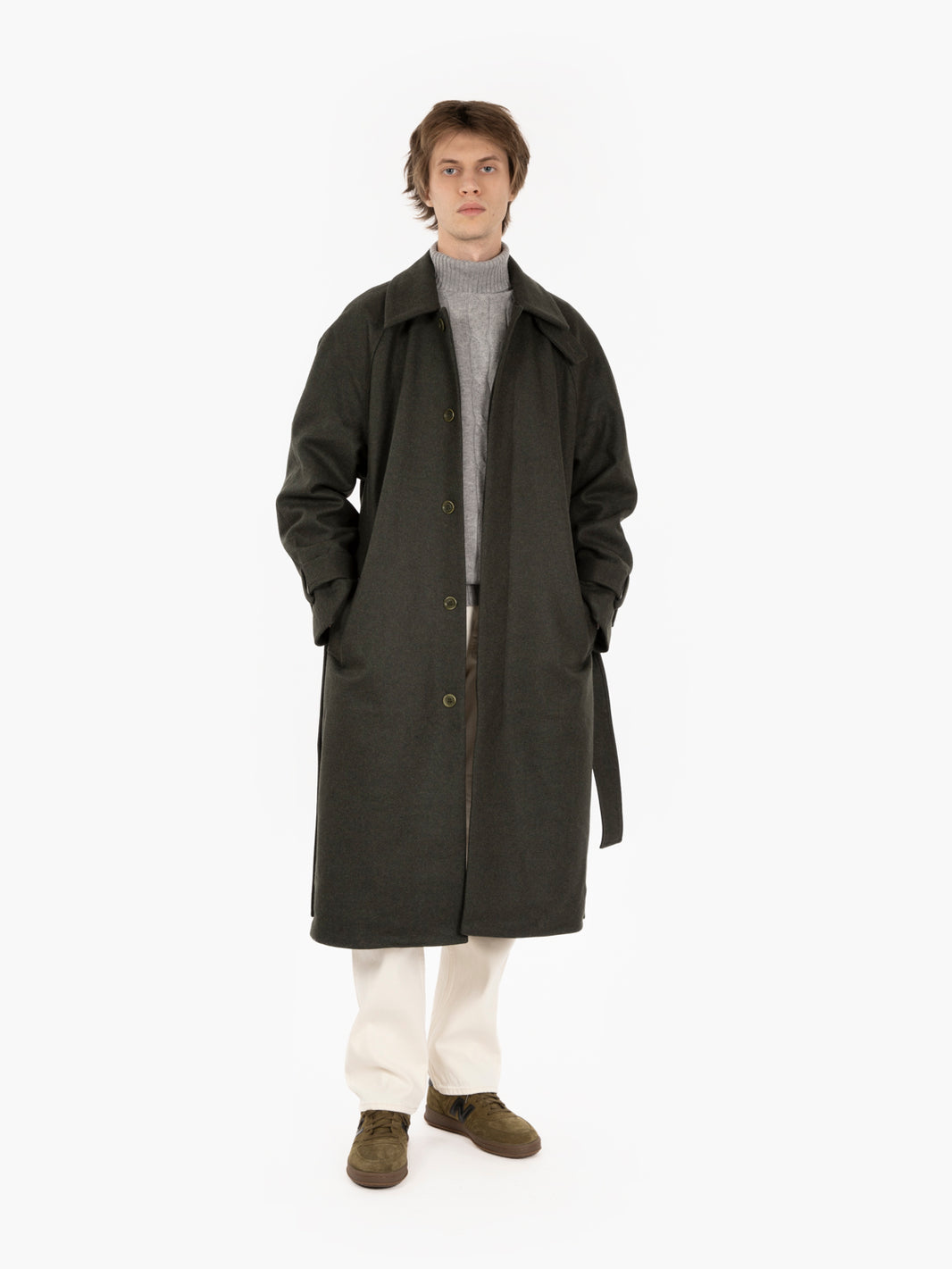 Cappotto lungo Verlaine Dark Forest