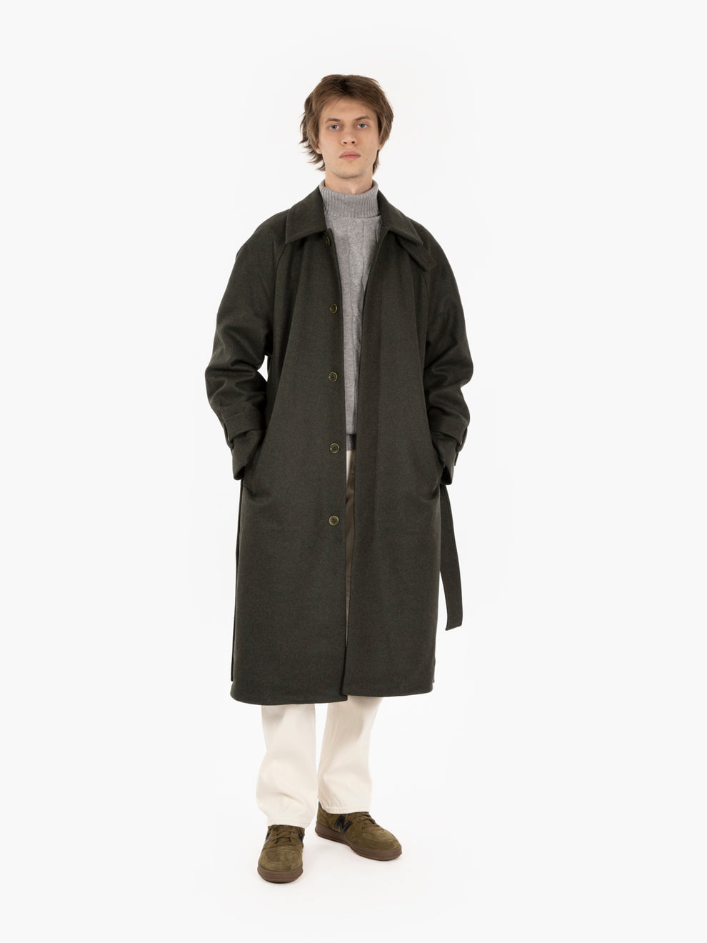 Cappotto lungo Verlaine Dark Forest