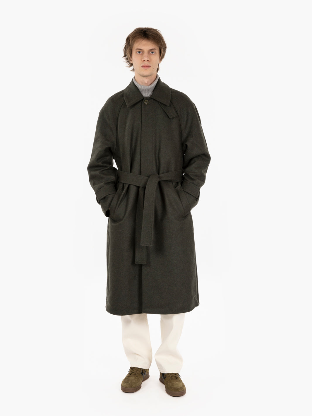 Cappotto lungo Verlaine Dark Forest