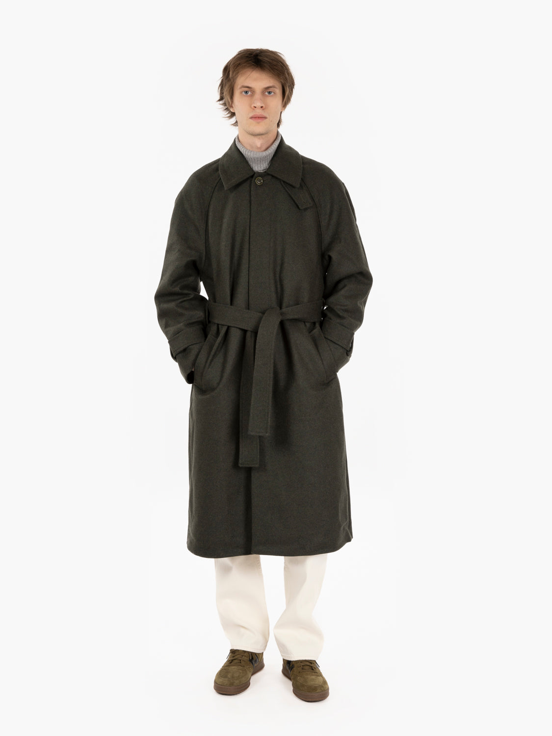 Cappotto lungo Verlaine Dark Forest