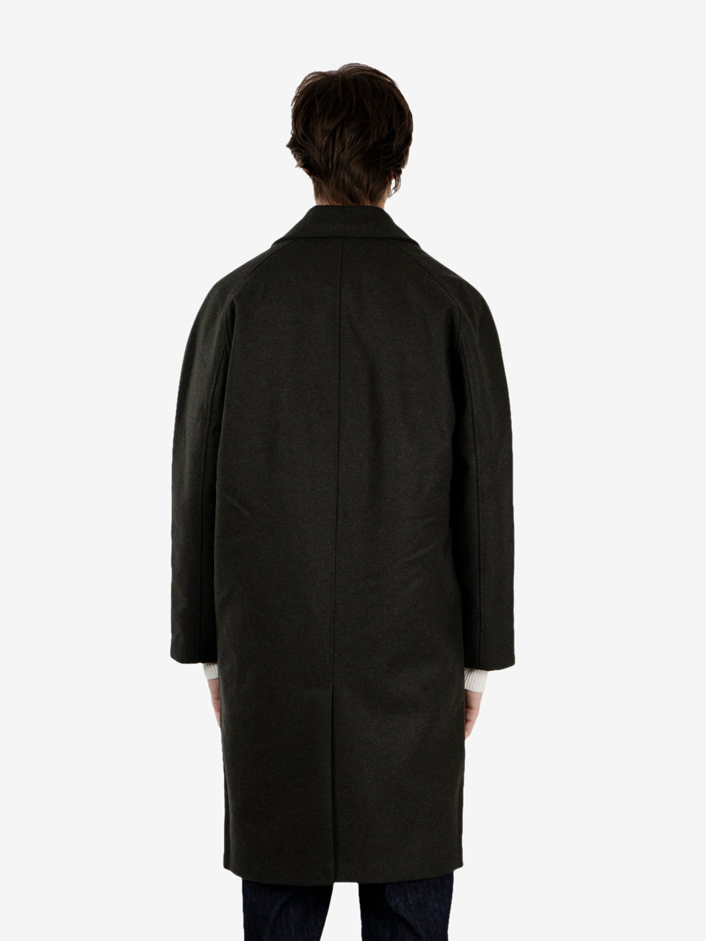 Cappotto raglan over Mac Mayfair dark forest