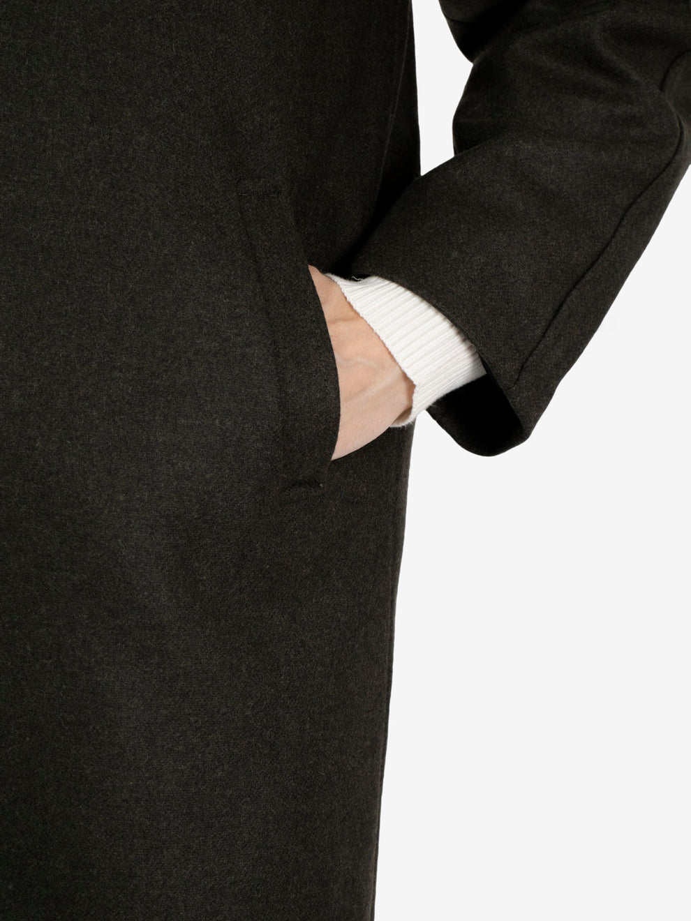 Cappotto raglan over Mac Mayfair dark forest