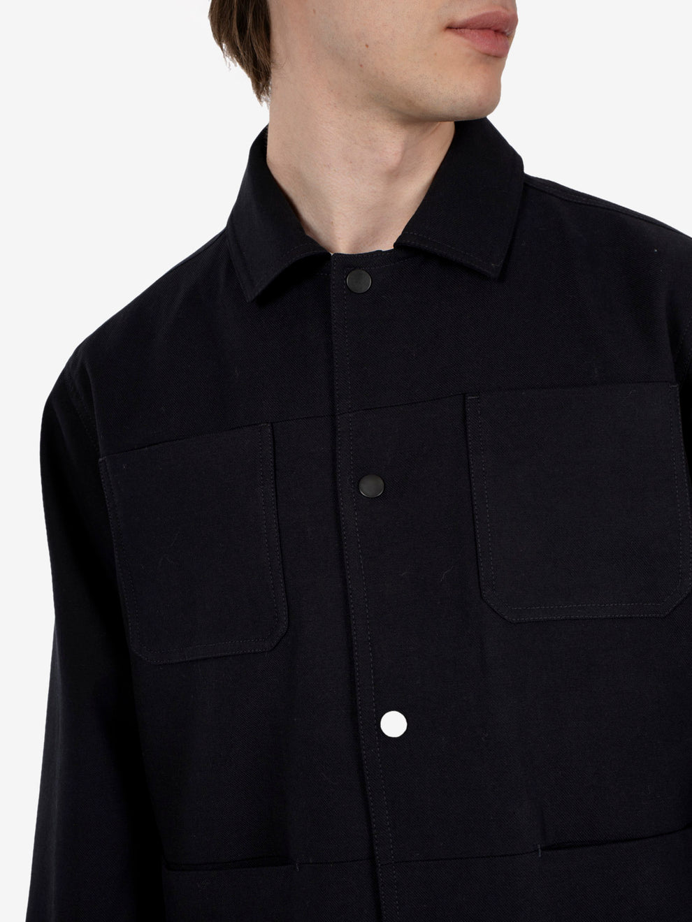 Giacca-camicia Vancouver dark navy