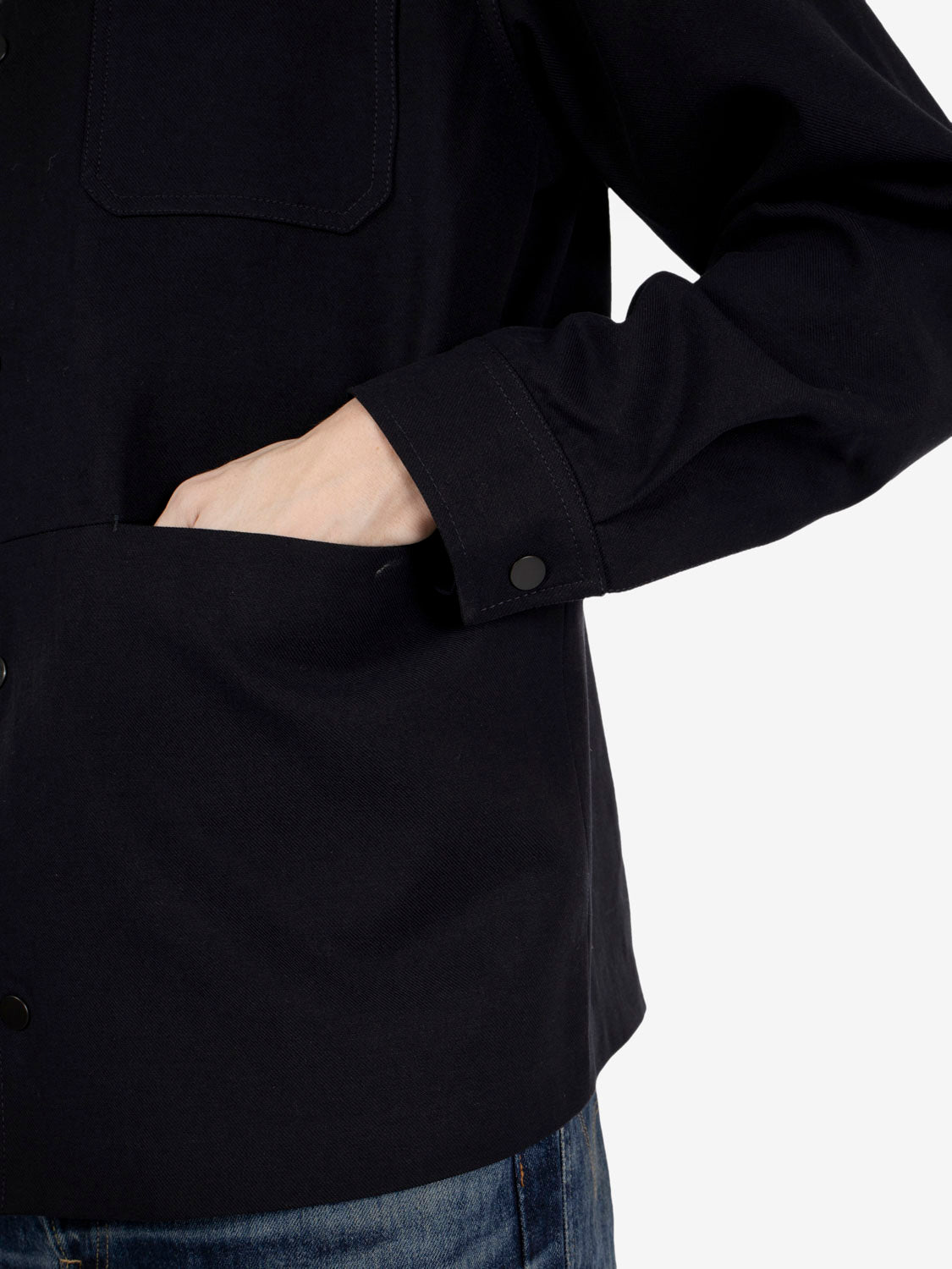 Giacca-camicia Vancouver dark navy