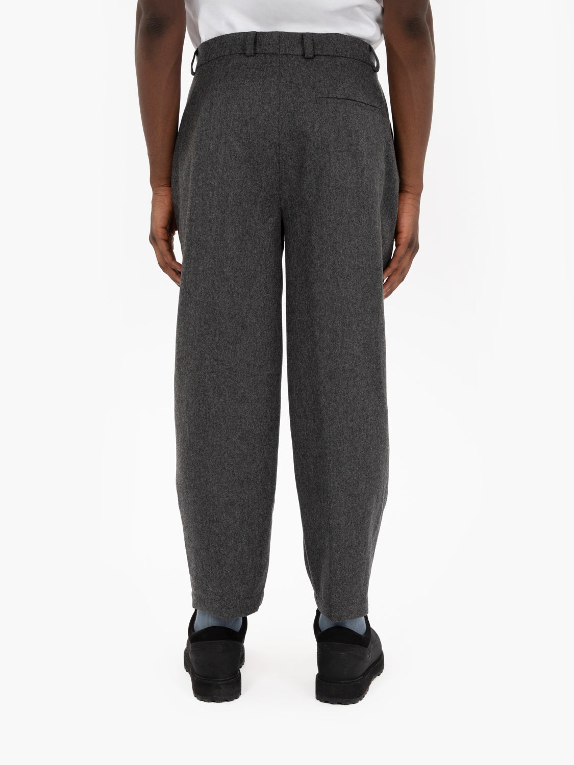Cambridge trousers in grey wool
