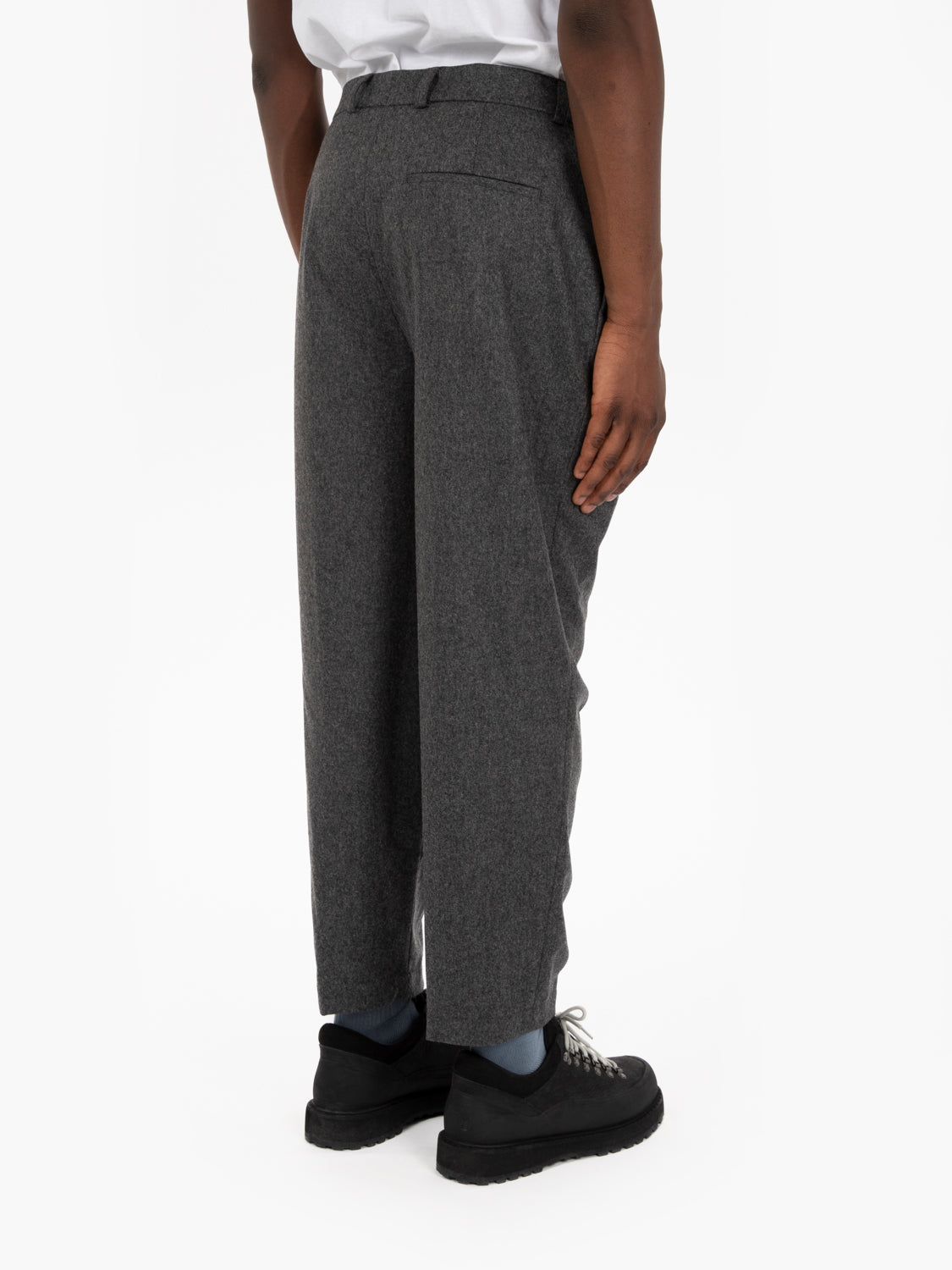 Cambridge trousers in grey wool
