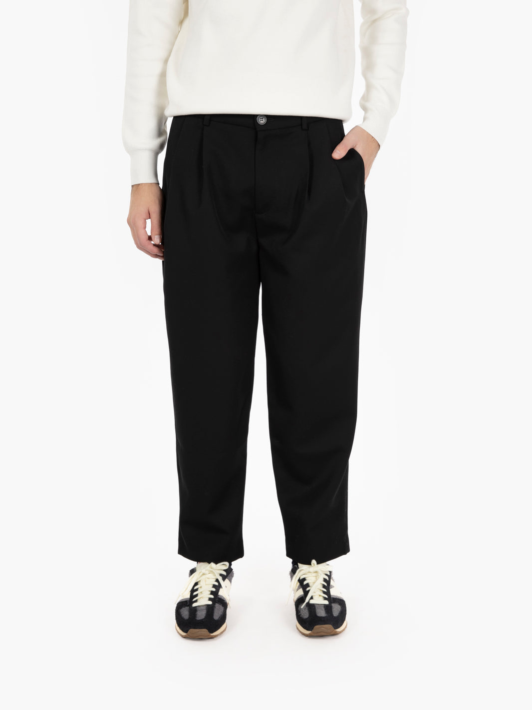 Cambridge twill pence back trousers