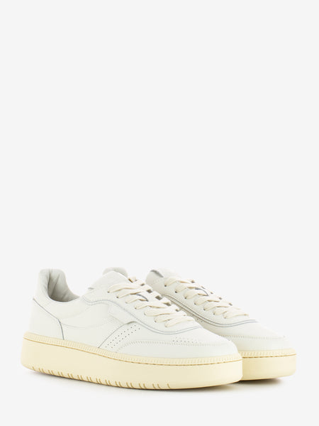 Sneakers in pelle bianco vintage