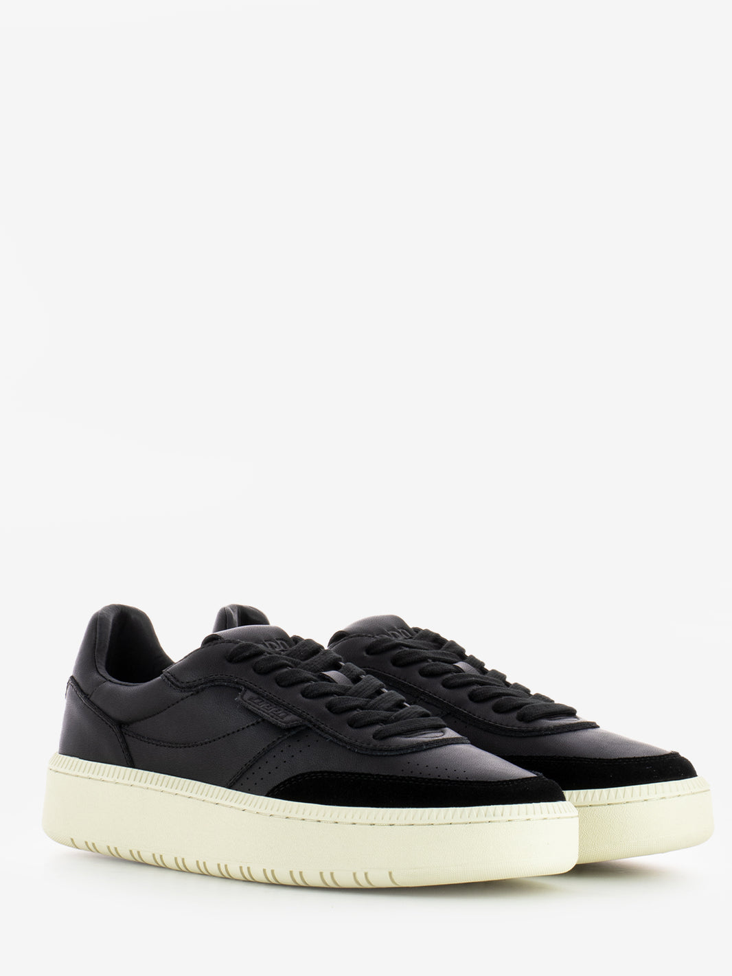Sneakers in pelle nere